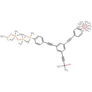 393056-28-5  3-Butyn-2-ol,4-[3,5-bis[[4-(nonamethyltetrasiloxanyl)phenyl]ethynyl]phenyl]-2-methyl-