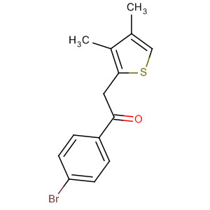 393085-12-6  Ethanone, 1-(4-bromophenyl)-2-(3,4-dimethyl-2-thienyl)-