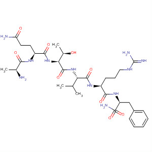 393085-33-1  L-Phenylalaninamide, L-alanyl-L-glutaminyl-L-threonyl-L-valyl-L-arginyl-