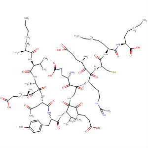 393092-12-1  L-Lysine,L-lysyl-L-valyl-L-a-glutamyl-L-alanyl-L-asparaginyl-L-tyrosyl-L-a-glutamyl-L-valyl-L-a-glutamylglycyl-L-a-glutamyl-L-arginyl-L-cysteinyl-L-lysyl-