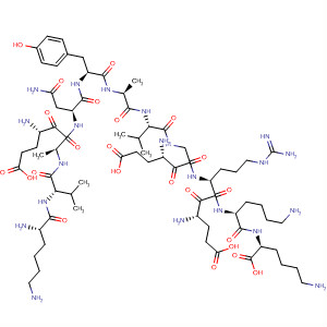393092-14-3  L-Lysine,L-lysyl-L-valyl-L-a-glutamyl-L-alanyl-L-asparaginyl-L-tyrosyl-L-alanyl-L-valyl-L-a-glutamylglycyl-L-a-glutamyl-L-arginyl-L-lysyl-