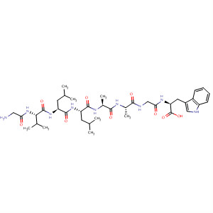 393092-20-1  L-Tryptophan, glycyl-L-valyl-L-leucyl-L-leucyl-L-alanyl-L-alanylglycyl-