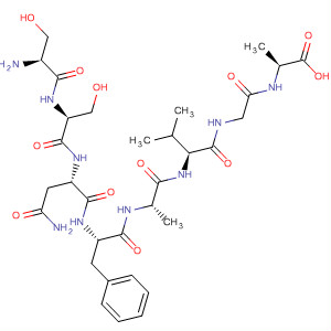 393092-66-5  L-Alanine,L-seryl-L-seryl-L-asparaginyl-L-phenylalanyl-L-alanyl-L-valylglycyl-