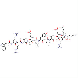 393092-77-8  L-Lysine,L-tryptophyl-L-arginyl-L-arginyl-L-valyl-L-a-glutamyl-L-alanyl-L-leucyl-L-tyrosyl-L-leucyl-L-valyl-L-a-glutamylglycyl-L-a-glutamyl-L-arginyl-