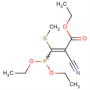 393110-22-0  2-Propenoic acid, 2-cyano-3-(diethoxyphosphinyl)-3-(methylthio)-, ethylester