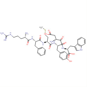 393113-14-9  L-Tryptophan, L-arginyl-L-phenylalanyl-L-methionyl-L-a-aspartyl-L-tyrosyl-