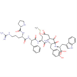 393113-15-0  L-Tryptophan,L-prolyl-L-arginyl-L-phenylalanyl-L-methionyl-L-a-aspartyl-L-tyrosyl-
