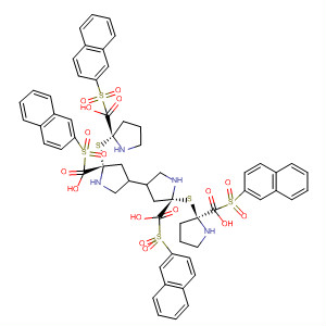 393153-91-8  L-Proline, 4,4'-dithiobis[1-(2-naphthalenylsulfonyl)-, (4R,4'R)-