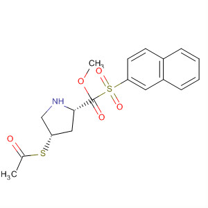 393153-93-0  L-Proline, 4-(acetylthio)-1-(2-naphthalenylsulfonyl)-, methyl ester, (4S)-