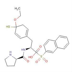 393157-38-5  L-Tyrosine, (4S)-4-mercapto-1-(2-naphthalenylsulfonyl)-L-prolyl-O-ethyl-