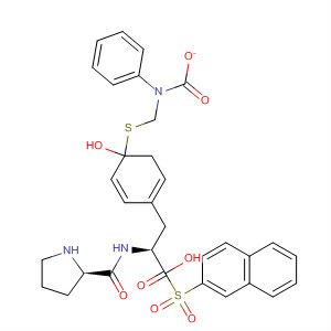 393157-40-9  L-Tyrosine, (4S)-4-mercapto-1-(2-naphthalenylsulfonyl)-L-prolyl-, methylester, 2-(phenylcarbamate)