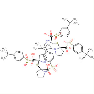 393159-30-3  L-Proline, 4,4'-dithiobis[1-[[4-(1,1-dimethylethyl)phenyl]sulfonyl]-,(4R,4'R)-