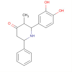 393508-58-2  4-Piperidinone, 2-(3,4-dihydroxyphenyl)-3-methyl-6-phenyl- 393508-58-2  4-Piperidinone, 2-(3,4-dihydroxyphenyl)-3-methyl-6-phenyl-