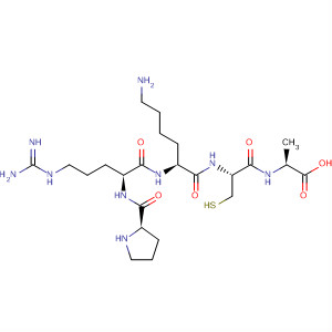 393511-20-1  L-Alanine, L-prolyl-L-arginyl-L-lysyl-L-cysteinyl-