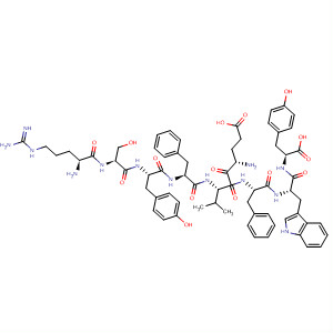 393511-81-4  L-Tyrosine,L-arginyl-L-seryl-L-tyrosyl-L-phenylalanyl-L-a-glutamyl-L-valyl-L-phenylalanyl-L-tryptophyl-