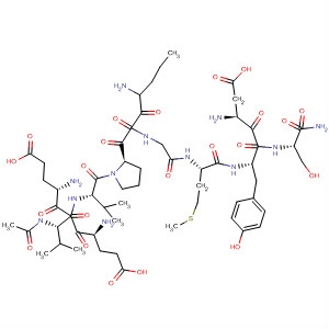 393512-71-5  L-Serinamide,N-acetyl-L-a-glutamyl-L-a-glutamyl-L-valyl-L-valyl-L-prolyl-(3S)-3-amino-2-oxohexanoylglycyl-L-methionyl-D-a-aspartyl-L-tyrosyl-
