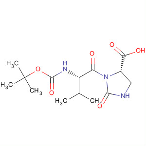 393548-59-9  4-Imidazolidinecarboxylic acid,3-[(2S)-2-[[(1,1-dimethylethoxy)carbonyl]amino]-3-methyl-1-oxobutyl]-2-oxo-, (4S)-