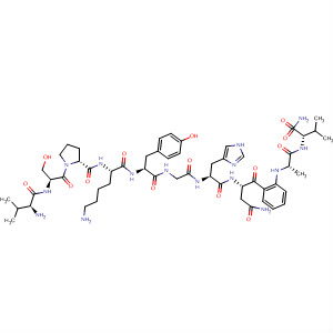 393561-92-7  L-Valinamide,L-valyl-L-seryl-L-prolyl-L-lysyl-L-tyrosylglycyl-L-histidyl-L-asparaginyl-L-phenylalanyl-