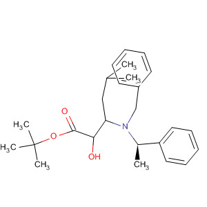 393588-01-7  Hexanoic acid,2-hydroxy-5-methyl-3-[[(1R)-1-phenylethyl](phenylmethyl)amino]-,1,1-dimethylethyl ester, (2R,3R)-
