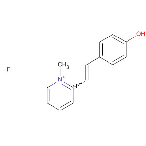 38039-57-5  Pyridinium, 2-[2-(4-hydroxyphenyl)ethenyl]-1-methyl-, iodide