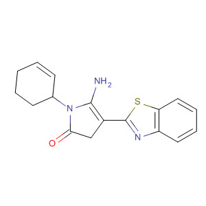 380431-31-2  2H-Pyrrol-2-one, 5-amino-4-(2-benzothiazolyl)-1,3-dihydro-1-phenyl-