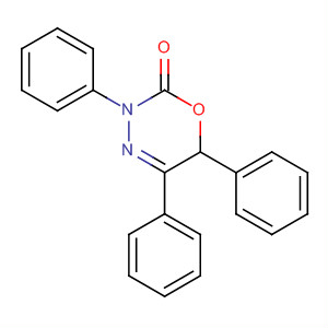 380600-37-3  2H-1,3,4-Oxadiazin-2-one, 3,6-dihydro-3,5,6-triphenyl-