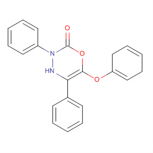 380600-39-5  2H-1,3,4-Oxadiazin-2-one, 3,6-dihydro-6-phenoxy-3,5-diphenyl-