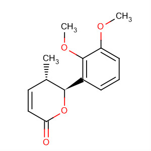 380606-18-8  2H-Pyran-2-one, 6-(2,3-dimethoxyphenyl)-5,6-dihydro-5-methyl-,(5S,6S)-