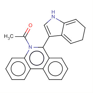 380635-32-5  Phenanthridine, 5-acetyl-5,6-dihydro-6-(1H-indol-3-yl)-