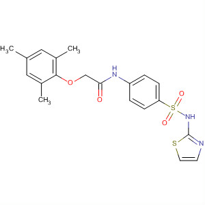 381713-88-8  Acetamide,N-[4-[(2-thiazolylamino)sulfonyl]phenyl]-2-(2,4,6-trimethylphenoxy)-