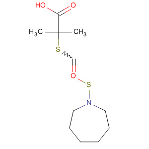 381715-14-6  Propanoic acid,2-[[(hexahydro-1H-azepin-1-yl)thioxomethyl]thio]-2-methyl-