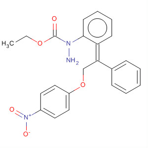 381730-31-0  Hydrazinecarboxylic acid,[2-(4-nitrophenoxy)-1-phenylethylidene]phenyl-, ethyl ester, (2Z)-