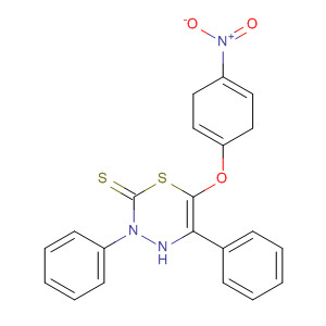 381730-62-7  2H-1,3,4-Thiadiazine-2-thione,3,6-dihydro-6-(4-nitrophenoxy)-3,5-diphenyl-