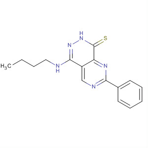 38277-54-2  Pyrimido[4,5-d]pyridazine-8(7H)-thione, 5-(butylamino)-2-phenyl-