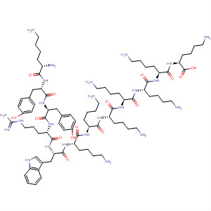 383123-49-7  L-Lysine,L-lysyl-L-tyrosyl-L-tyrosyl-L-arginyl-L-tryptophyl-L-lysyl-L-lysyl-L-lysyl-L-lysyl-L-lysyl-L-lysyl-