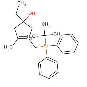 383366-11-8  3-Cyclopenten-1-ol,3-[[(1,1-dimethylethyl)diphenylsilyl]methyl]-1-ethyl-4-methyl-