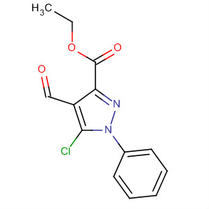 38405-71-9  1H-Pyrazole-3-carboxylic acid, 5-chloro-4-formyl-1-phenyl-, ethyl ester