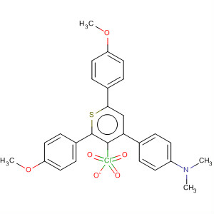 38407-74-8  Thiopyrylium, 4-[4-(dimethylamino)phenyl]-2,6-bis(4-methoxyphenyl)-,perchlorate
