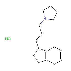38429-23-1  Pyrrolidine, 1-[3-(2,3,4,7-tetrahydro-1H-inden-1-yl)propyl]-,hydrochloride