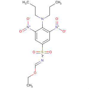 38465-03-1  Methanimidic acid, N-[[4-(dipropylamino)-3,5-dinitrophenyl]sulfonyl]-,ethyl ester