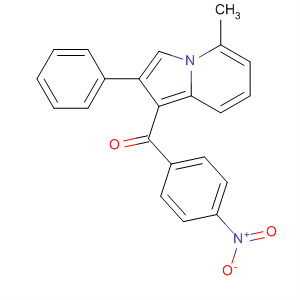 38468-51-8  Methanone, (5-methyl-2-phenyl-1-indolizinyl)(4-nitrophenyl)-
