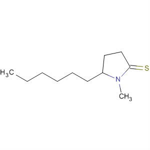 38513-88-1  2-Pyrrolidinethione, 5-hexyl-1-methyl-