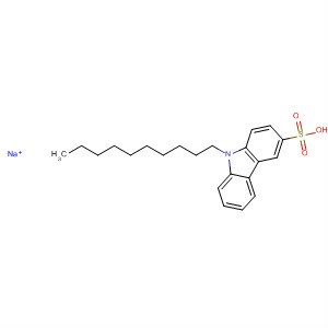 38517-34-9  9H-Carbazole-3-sulfonic acid, 9-decyl-, sodium salt