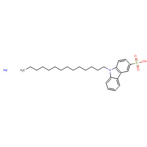 38517-35-0  9H-Carbazole-3-sulfonic acid, 9-tetradecyl-, sodium salt