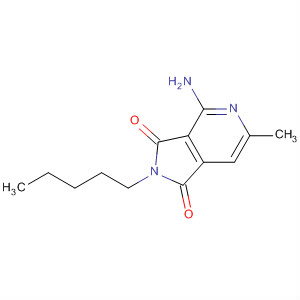 385375-43-9  1H-Pyrrolo[3,4-c]pyridine-1,3(2H)-dione, 4-amino-6-methyl-2-pentyl-