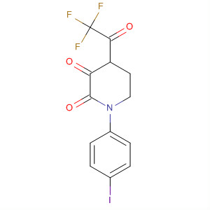 385425-14-9  2,3-Piperidinedione, 1-(4-iodophenyl)-4-(trifluoroacetyl)-