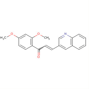 385809-89-2  2-Propen-1-one, 1-(2,4-dimethoxyphenyl)-3-(3-quinolinyl)-