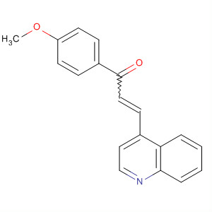 385809-92-7  2-Propen-1-one, 1-(4-methoxyphenyl)-3-(4-quinolinyl)-