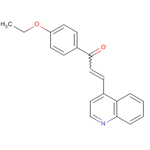 385809-94-9  2-Propen-1-one, 1-(4-ethoxyphenyl)-3-(4-quinolinyl)-