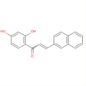 385810-14-0  2-Propen-1-one, 1-(2,4-dihydroxyphenyl)-3-(2-naphthalenyl)-